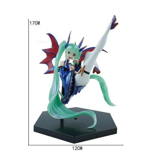 Anime Hatsune Miku Figure Wedding Dress Action Figures Kawaii Swimsuit