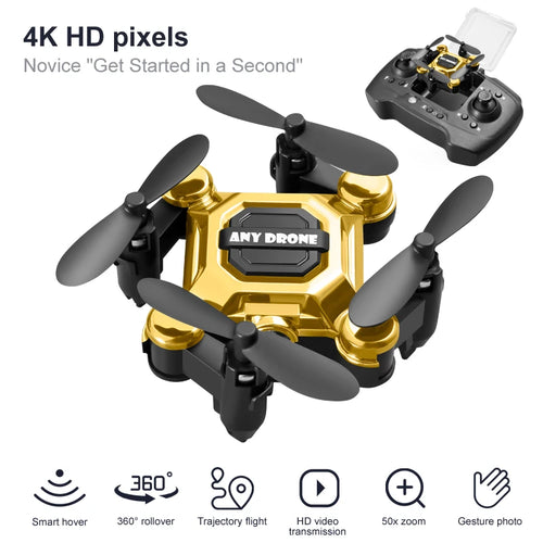 New K04 Mini Drone with Camera RC Quadcopter Altitude Hold Small