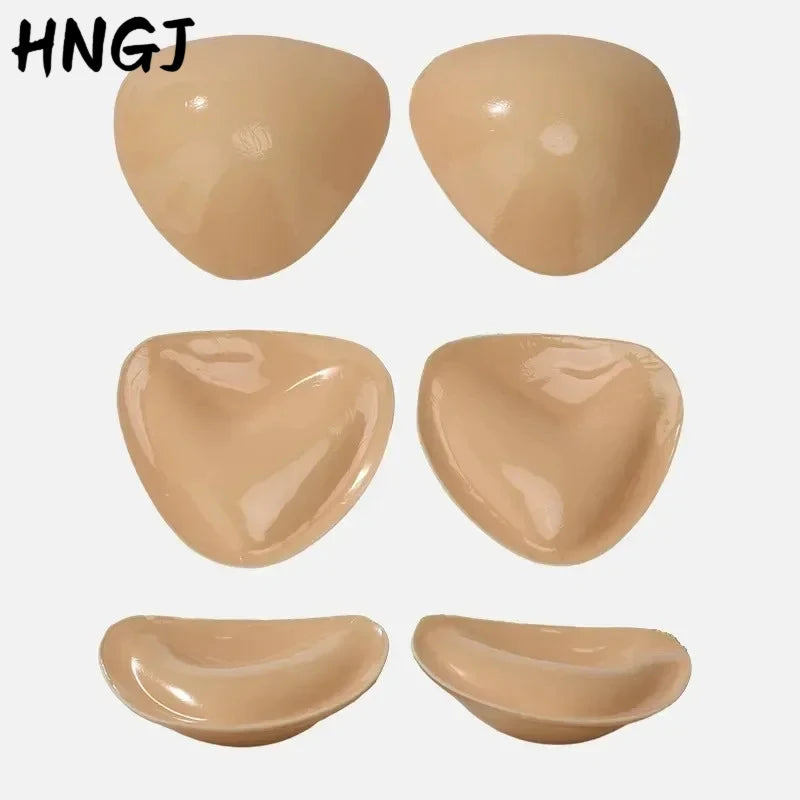 Push Up Pads Double Sided Adhesive Sticky Bra Inserts Waterproof Thick