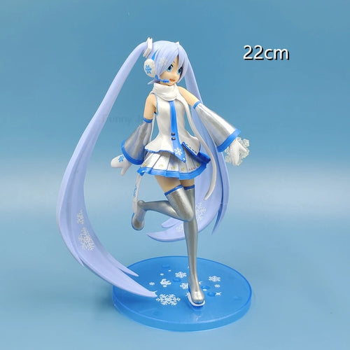 Anime Hatsune Miku Figure Wedding Dress Action Figures Kawaii Swimsuit