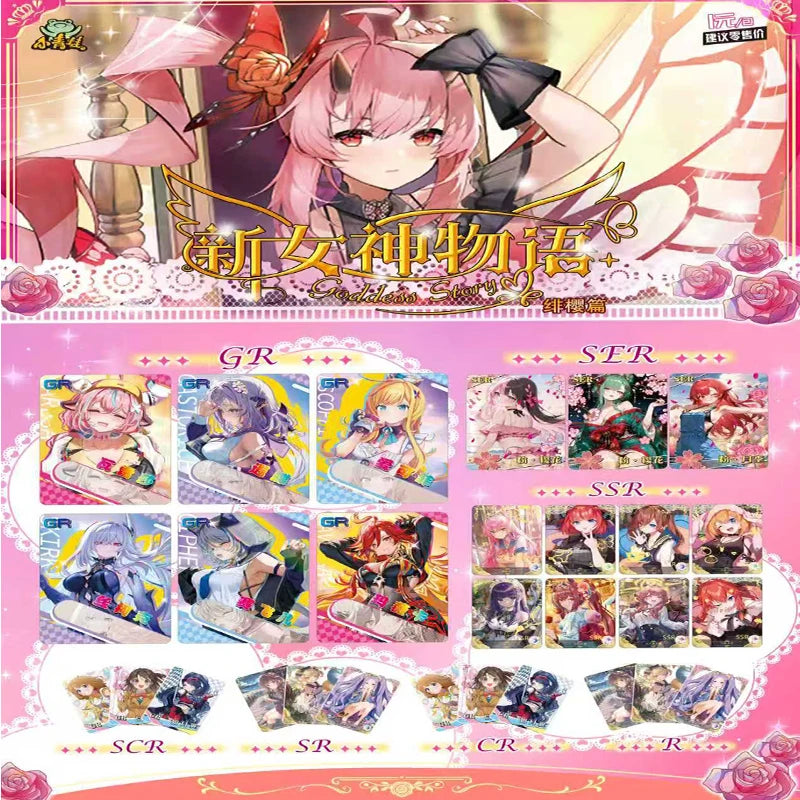 2025 New Goddess Story Collection Card Anime Games Girl Party Swimsuit