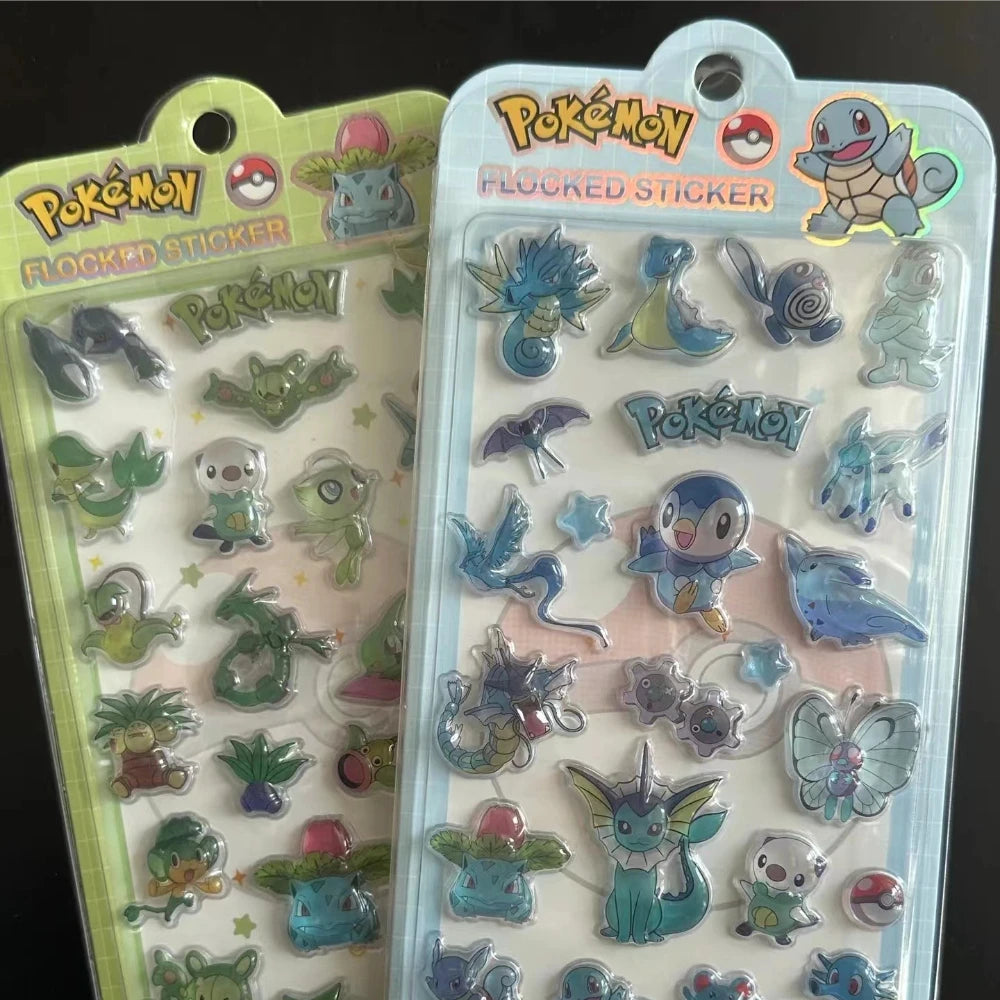 Pokémon Sticker Cute Cartoon Creativity Journal Ornament New Fashion