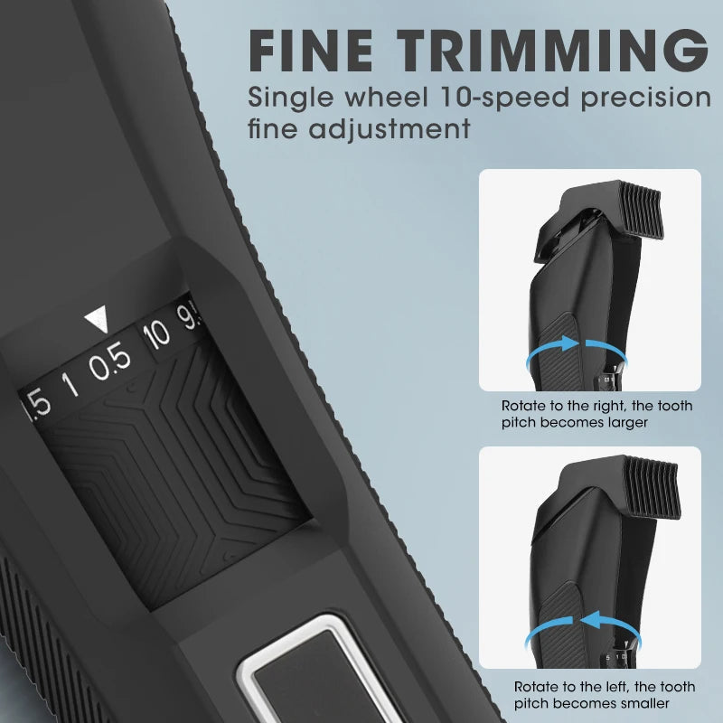 Men's Electric Groin Hair Trimmer Pubic Hair Trimmer Body Grooming