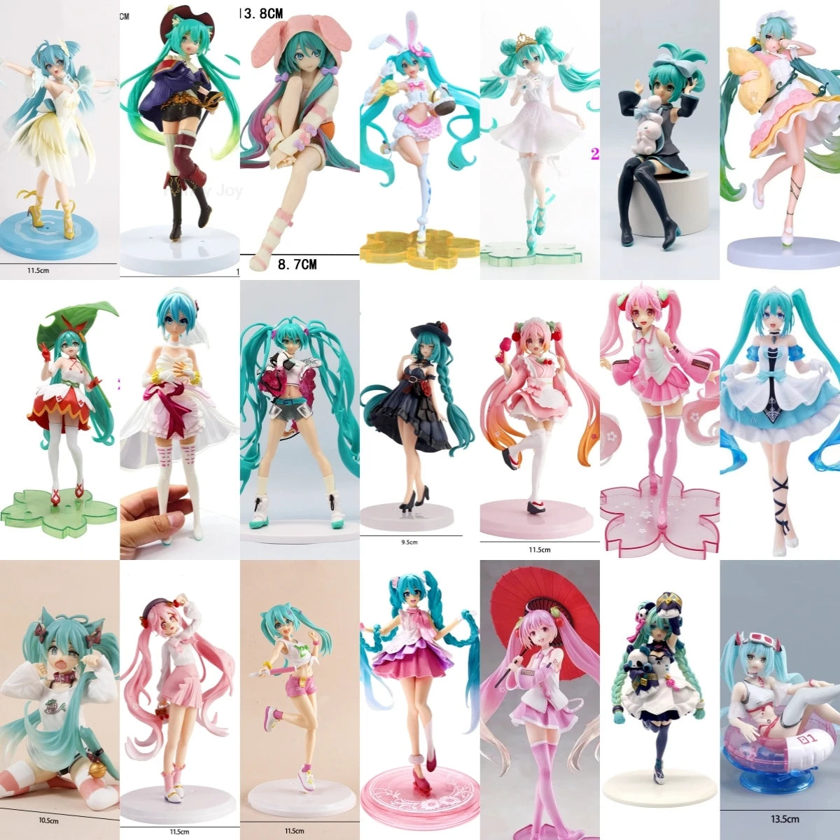 Anime Figure Cherry Blossoms Dress Action Figures Kawaii Swimsuit