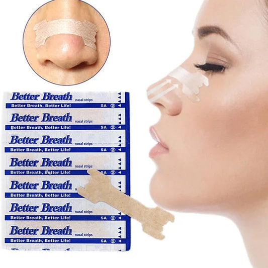 20/50/100pcs Breathing Nasal Strips Right Way Stop Snoring Anti