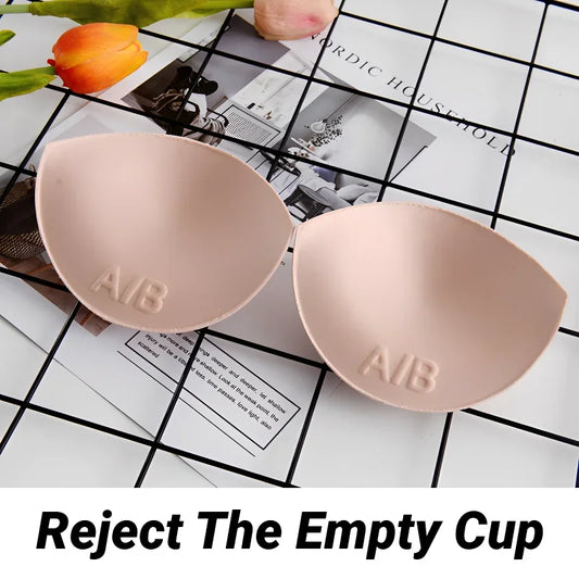 Sexy Thick Sponge Bra Pads Breast Insert Push Up Enhancer Swimsuit
