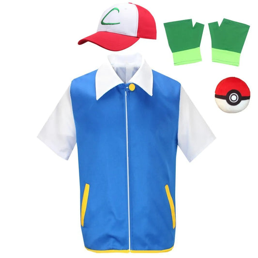 Boy and girl cosplay pet sprites cosplay Pok é mon Ash Halloween