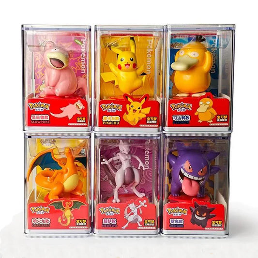Authentic Pok é mon Mobile GENGAR CHARIZARD Figure Handmade Pikachu
