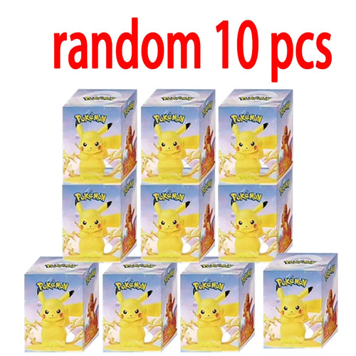 12 style Pok é mon Action Dolls Pikachu Blind Box Anime Models Desktop