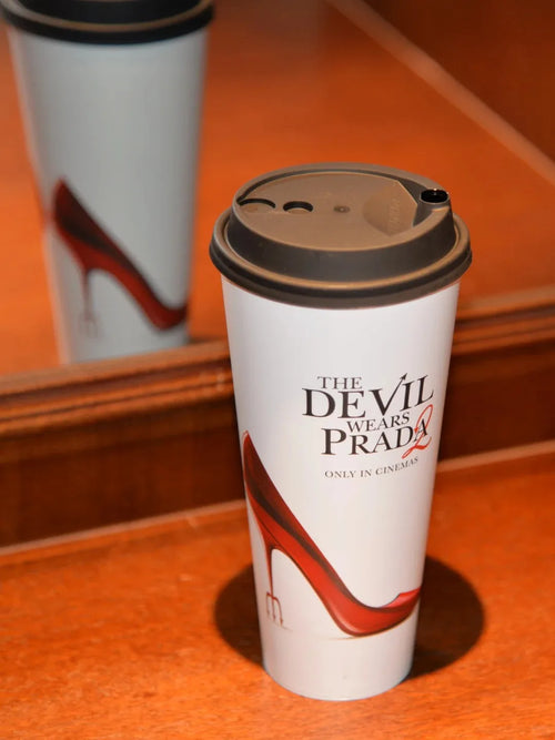 Mtime Popcorn Bucket Insulated Tumbler The Devil Wears Prada 2 Movie