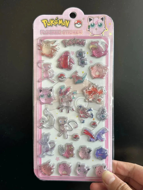 Pokémon Sticker Cute Cartoon Creativity Journal Ornament New Fashion