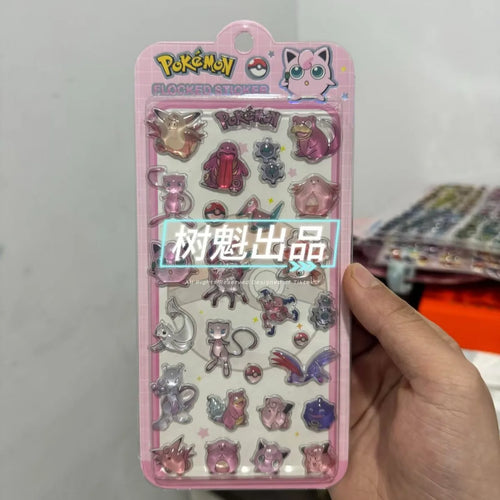 Pokémon 3D Stereoscopic Crystal Stickers Children's Creative Handbooks