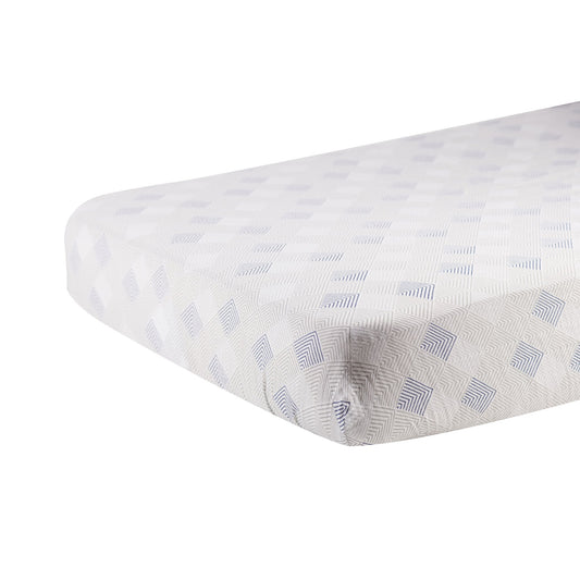 Mountain Peak Cotton Muslin Crib Sheet