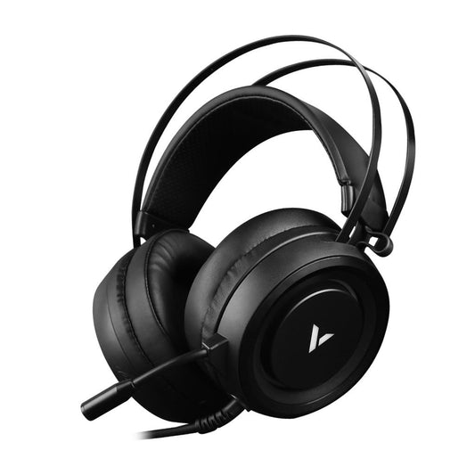 RAPOO VH500 Illuminated RGB Glow Gaming Headsets Black - 16m Colour