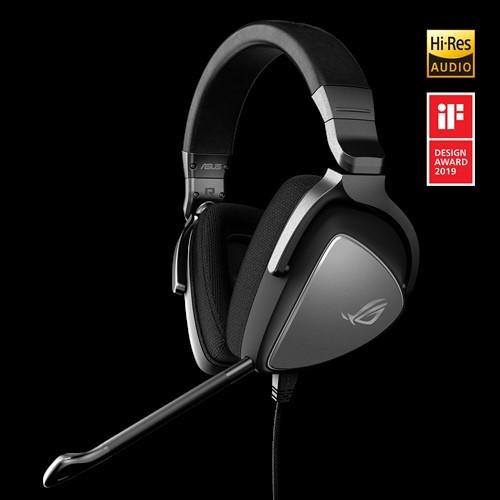 ASUS ROG DELTA CORE Headset, Hi-Res, 3.5mm, Non-RGB, D Shape Ear