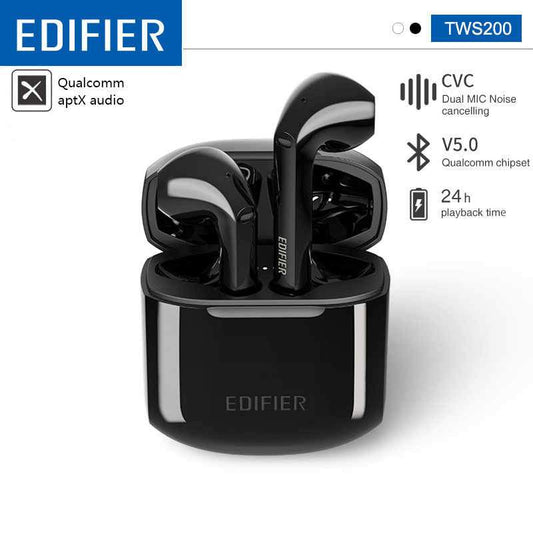 EDIFIER TWS200 TWS Wireless Earbuds Bluetooh 5.0 aptX Codec with Dual