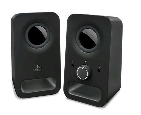 Logitech Z150 2.0 Stereo Speakers 6W Compact Size Easily Access to