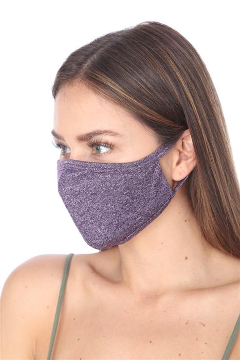 SW576- MASK101 LT. PURPLE FACE MASK DOUBLE LAYER