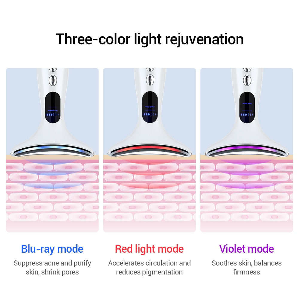 EMS Face Lifting Neck Tightening Vibrator Skin Care