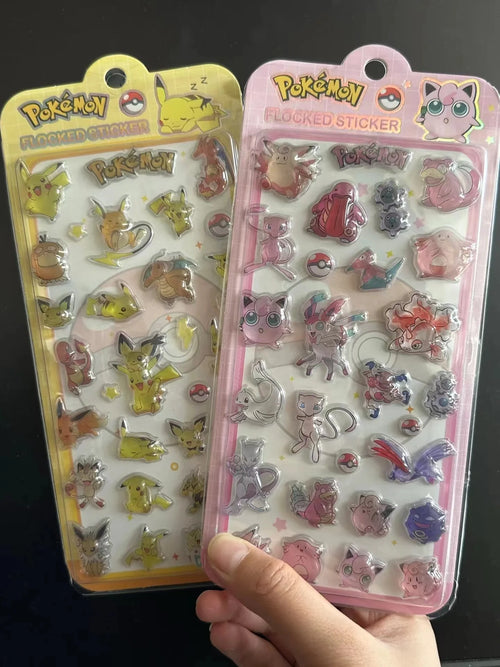 Pokémon Sticker Cute Cartoon Creativity Journal Ornament New Fashion