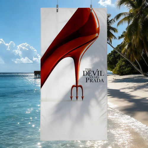 Movie The Devil Wears P-Pa-Prada-S 2 Towel Quick Drying Beach Towels
