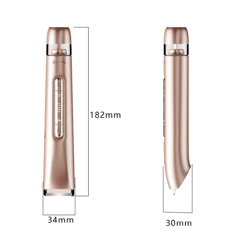 Double Head Electric Shaver Portable Body Epilator 2 in 1 Lady