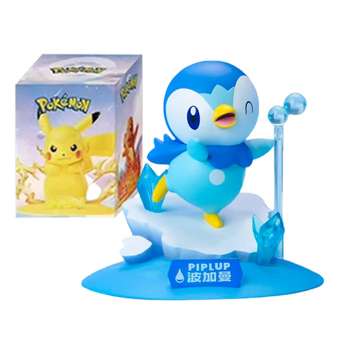 12 style Pok é mon Action Dolls Pikachu Blind Box Anime Models Desktop