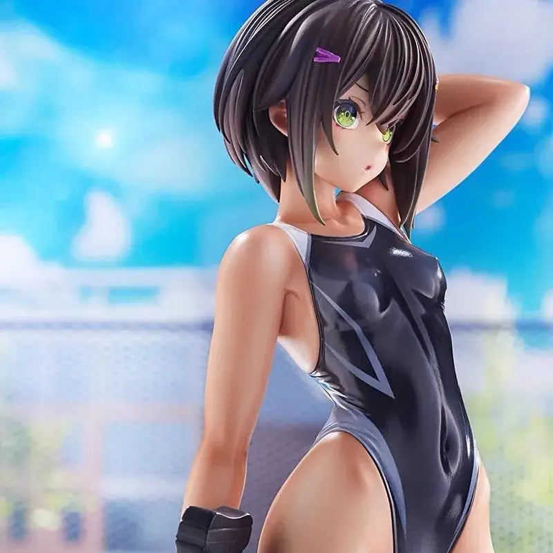Domestic New Series Manga 2D Beautiful Girl Swimming Club President