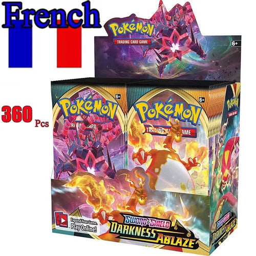 360 Pcs French Pokemon Card Surging Sparks Obsidian Flames Brilliant