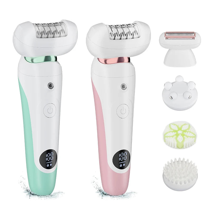 5-in-1 Hair Cleaning and Maintenance Set LCD Digital Shaver Full Body