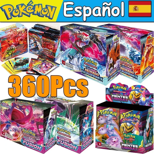 NEW Spanish Pokemoned Cards English French CROWN ZENITH SILVER TEMPEST