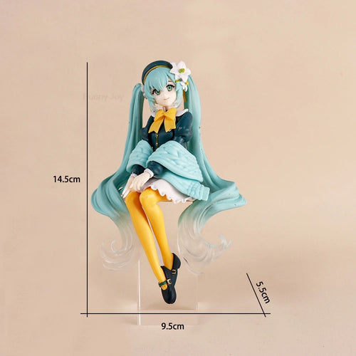 Anime Figure Cherry Blossoms Dress Action Figures Kawaii Swimsuit