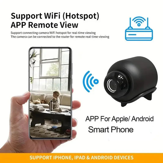 Mini X5 Camera Wireless 1080P Surveillance Security Video Cam Night