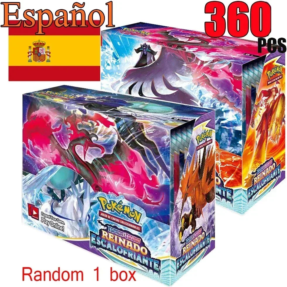 NEW Spanish Pokemoned Cards English French CROWN ZENITH SILVER TEMPEST