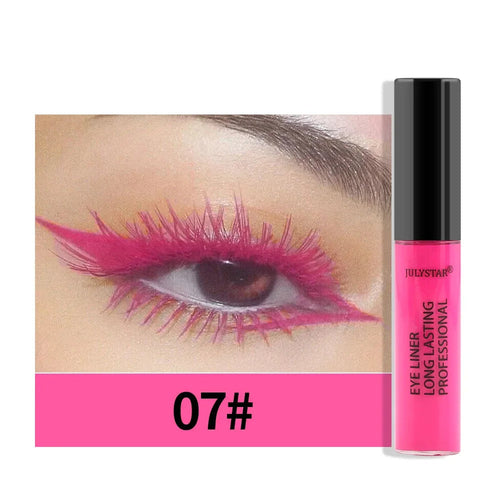 8 Color Eyeliner Liquid Pencil Waterproof Easy To Wear Make Up Matte