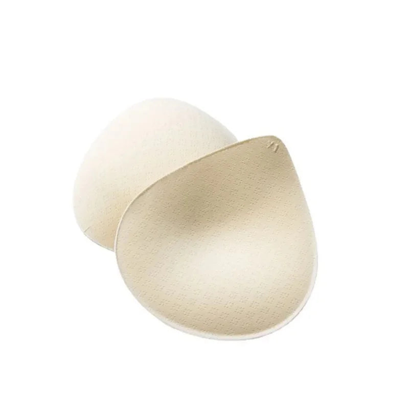 2PCS Thick Push Up Bra Pads - Latex Removable Breast Enhancer Inserts