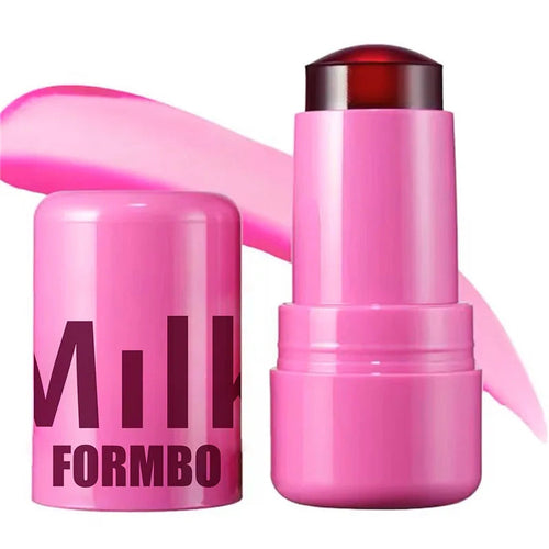 3-in-1 Milk Jelly Tint Facial Blusher Wand Moisturized Long Lasting