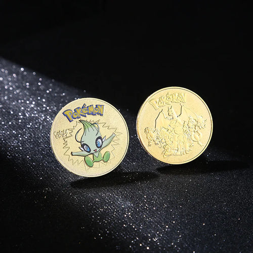 Pokemon commemorative Coin Metal Coins Anime Commemorative Coin
