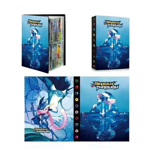 240PCS Pok é mon Cards Album Book Pokemon Game Charizard Card Album