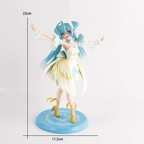 Anime Figure Cherry Blossoms Dress Action Figures Kawaii Swimsuit
