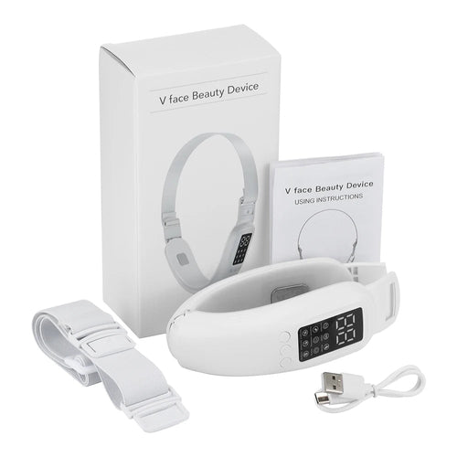 EMS V-Line Facial Lifting Device Hot Compress Face Slimming Machine