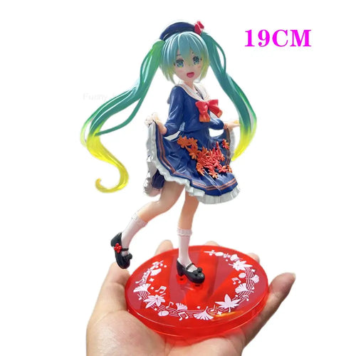 Anime Figure Cherry Blossoms Dress Action Figures Kawaii Swimsuit