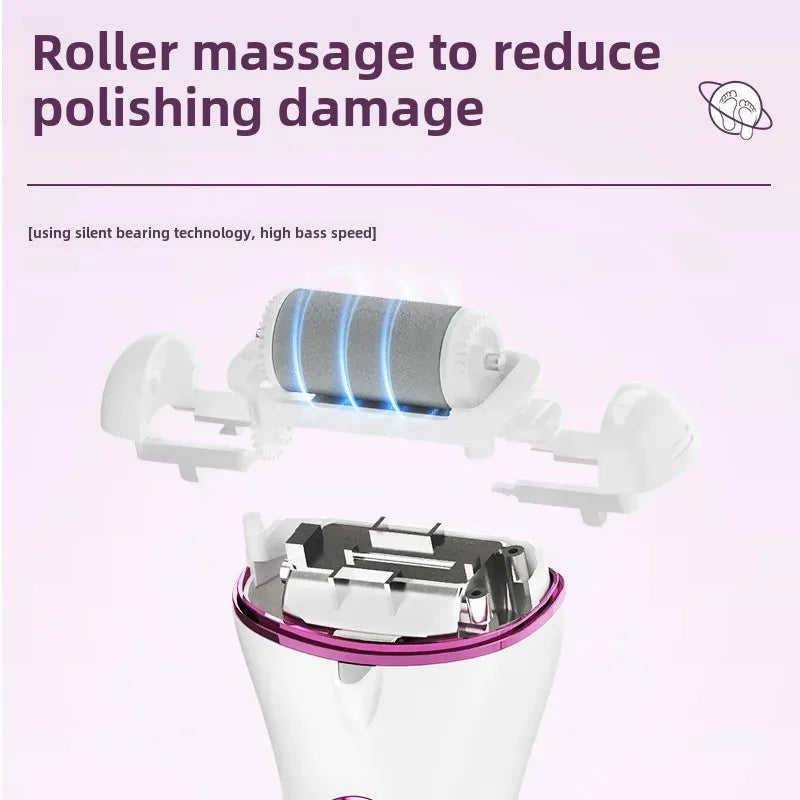 Electric Foot Grinder Dead Skin Remover Home Use Foot Scrubbing Tool