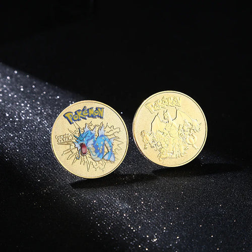Pokemon commemorative Coin Metal Coins Anime Commemorative Coin
