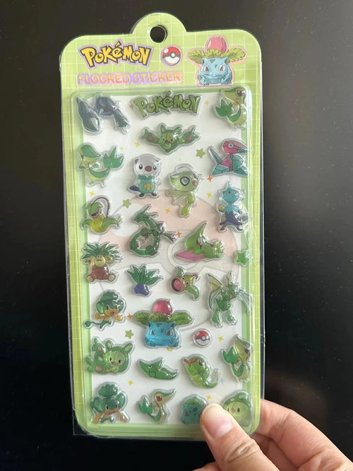 Pokémon Sticker Cute Cartoon Creativity Journal Ornament New Fashion
