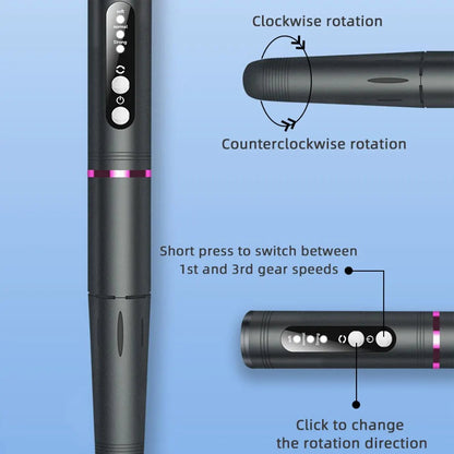 19000RPM Electric Nail Art Machine USB Cordless Nail Drill for Nail