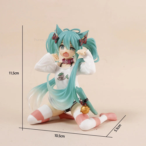 Anime Figure Cherry Blossoms Dress Action Figures Kawaii Swimsuit