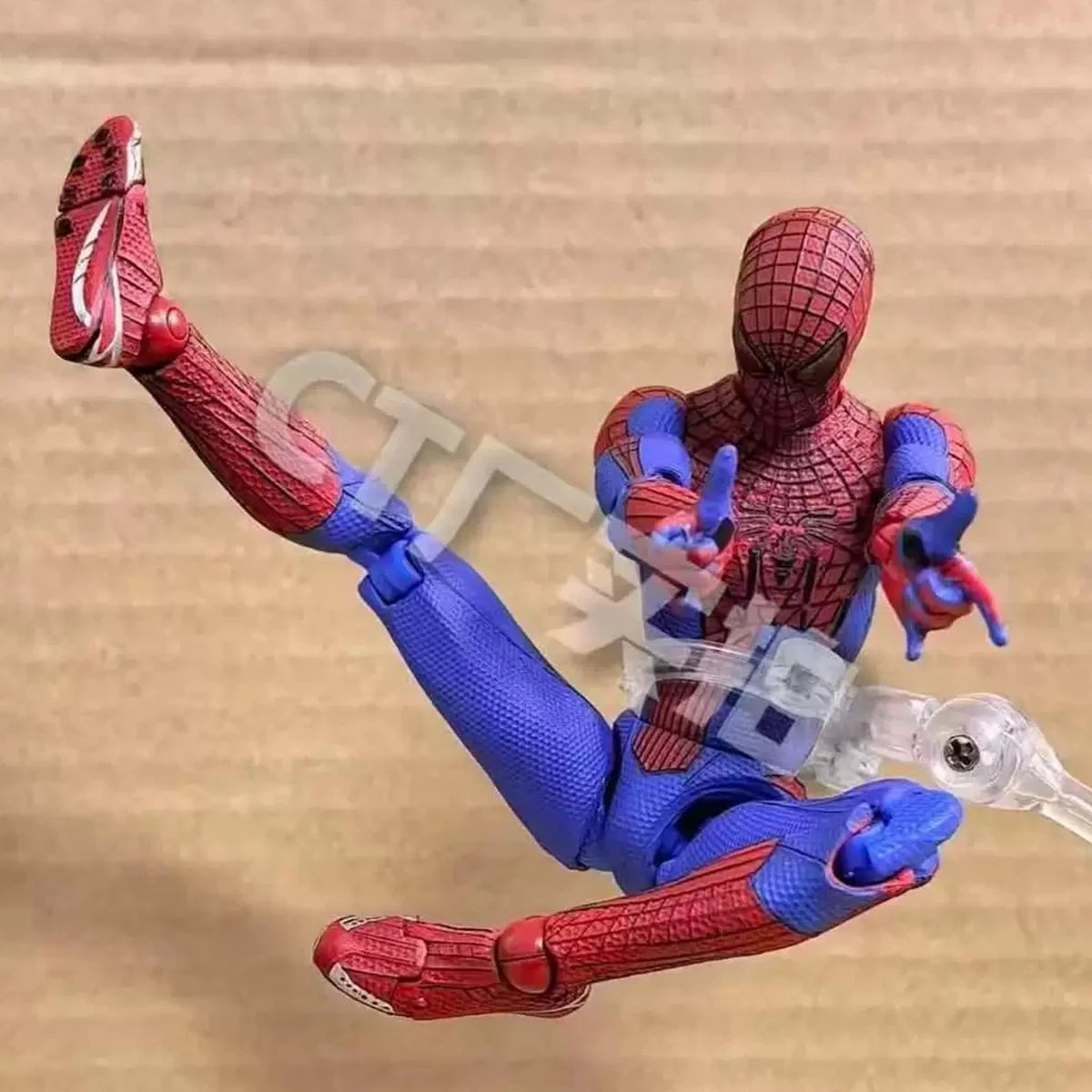 Ct Toys Mafex 001Spiderman Peter Parker Andrew Garfield The Amazing