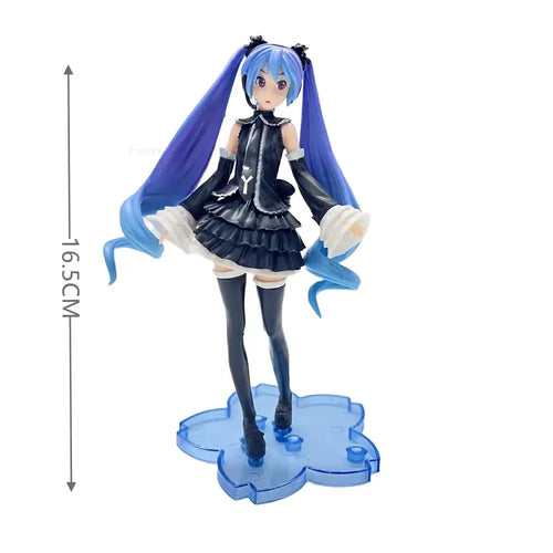 Anime Hatsune Miku Figure Wedding Dress Action Figures Kawaii Swimsuit