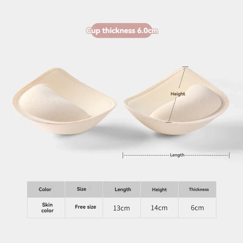 5 6 3 cm Sponge Padded Bra Thick Push Up Bra Pads Inserts Women
